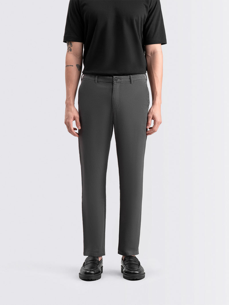Essential Chino Pants Dark Gray