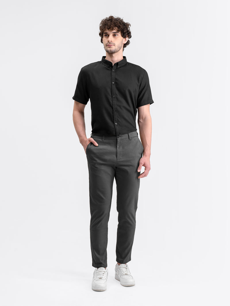 Essential Chino Pants Dark Gray