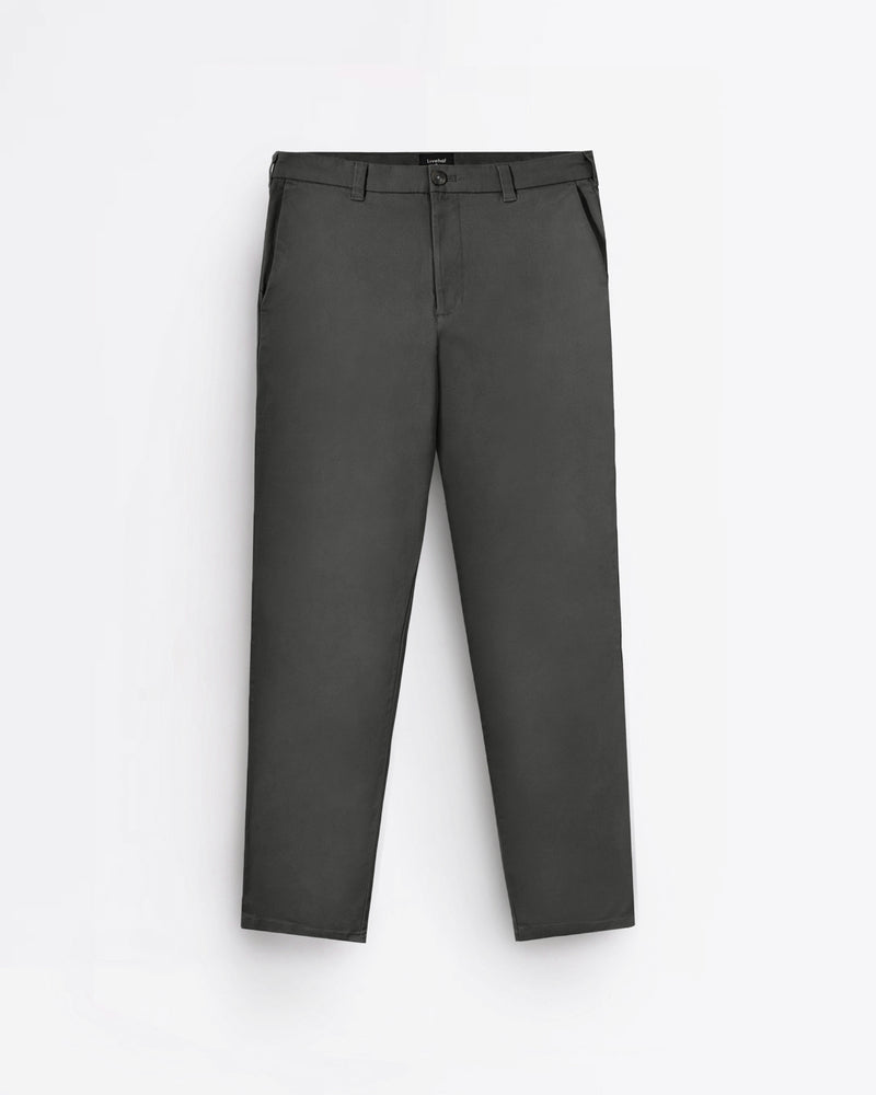 Essential Chino Pants Dark Gray