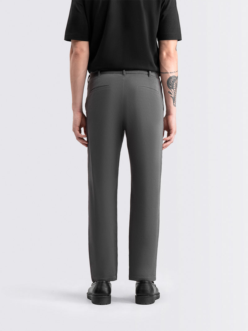 Essential Chino Pants Dark Gray