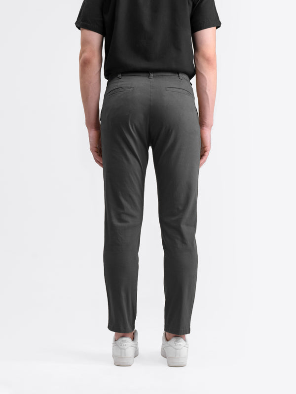 Essential Chino Pants Dark Gray