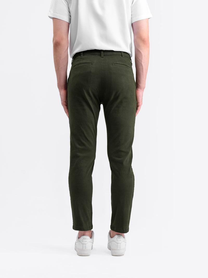 Essential Chino Pants Green Army