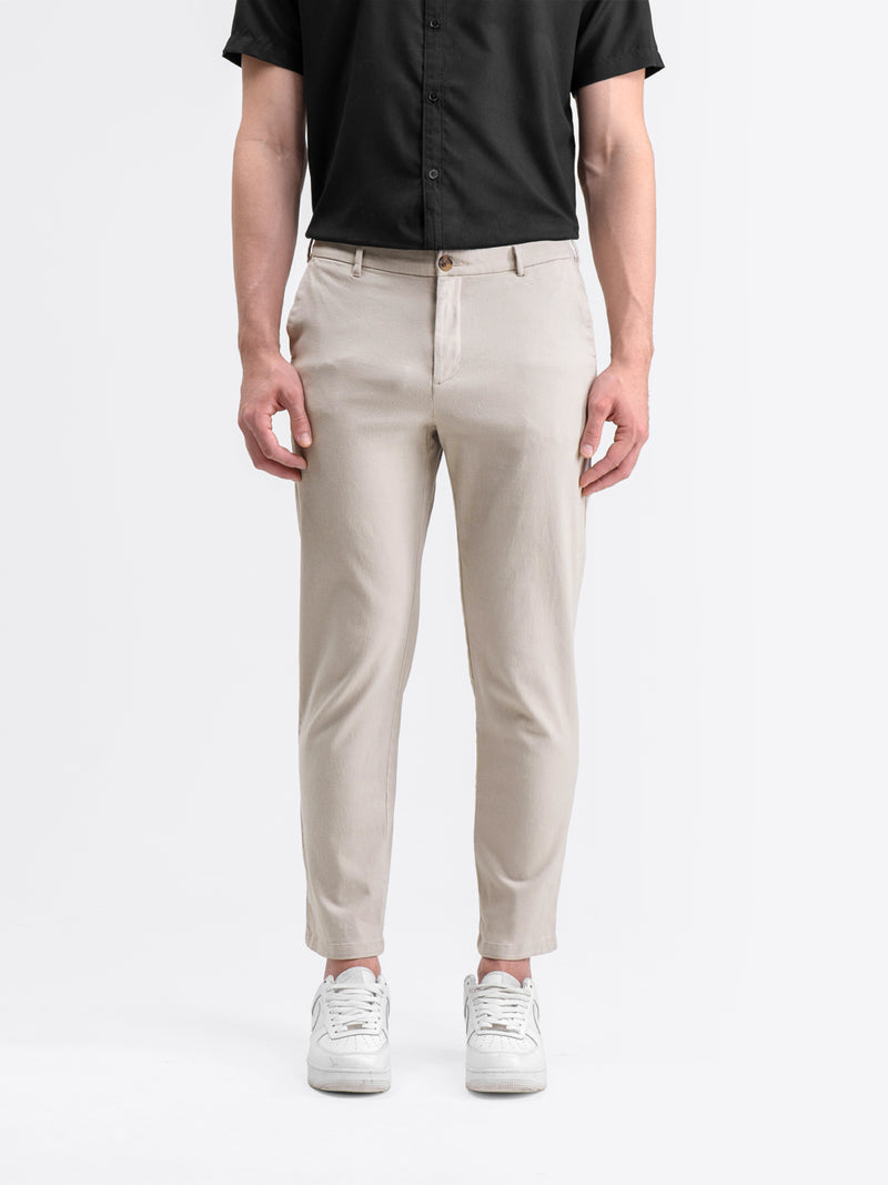 Essential Chino Pants Light Cream