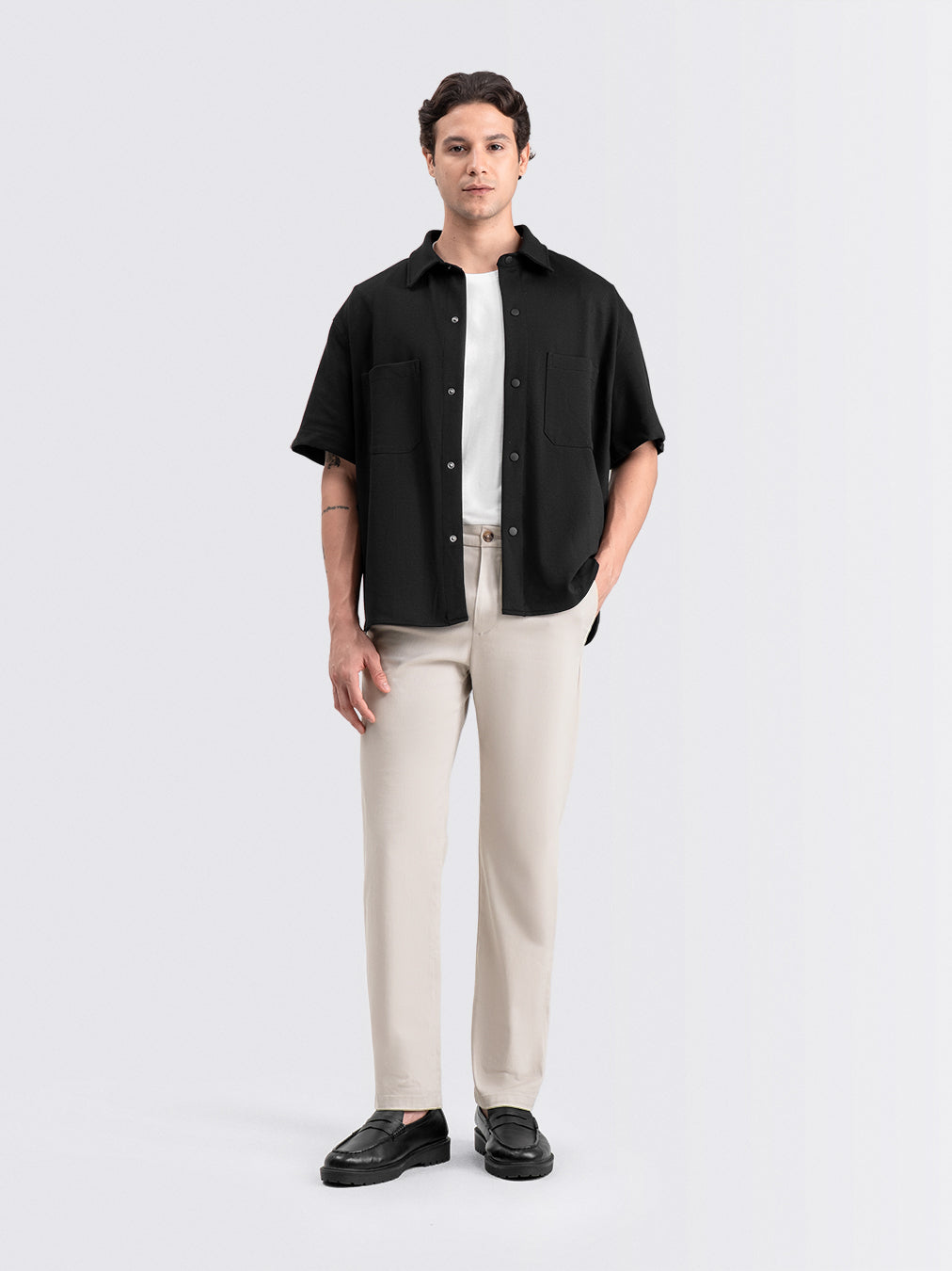 Essential Chino Pants Light Cream