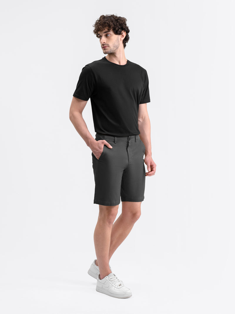 Essential Chino Shorts Dark Gray