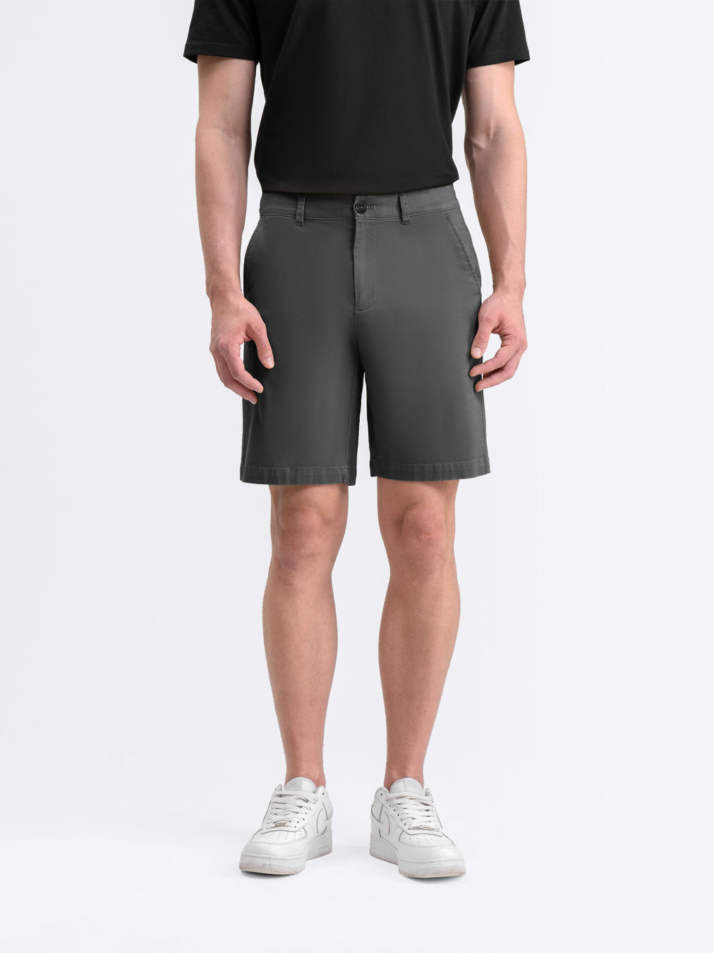 Essential Chino Shorts Dark Gray