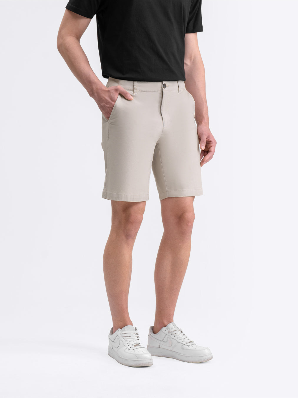 Essential Chino Shorts Light Cream