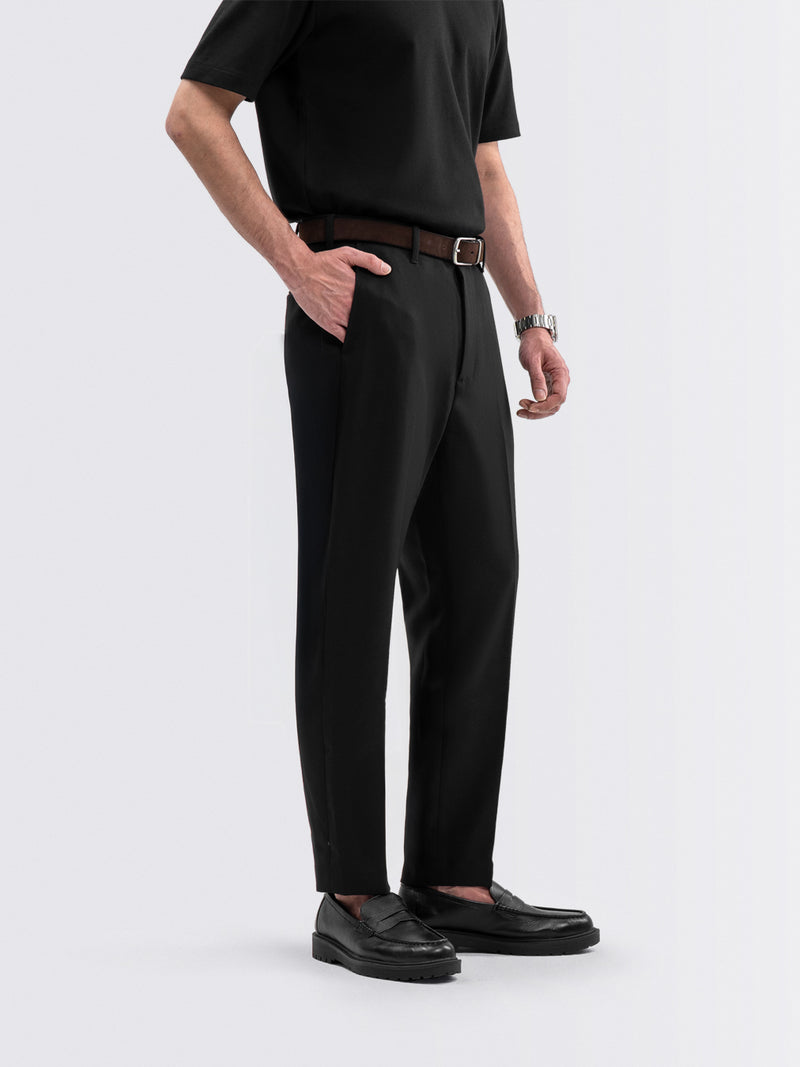 Expand Waist Pants Black