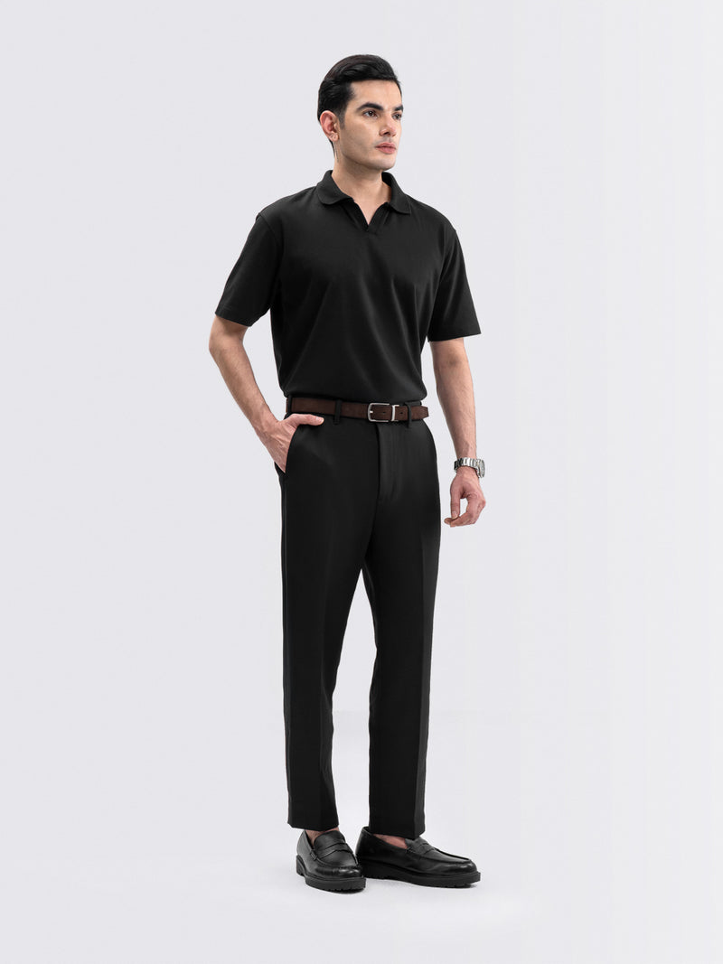 Expand Waist Pants Black