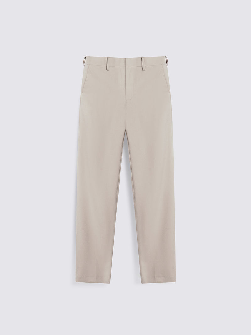 Expand Waist Pants Light Cream