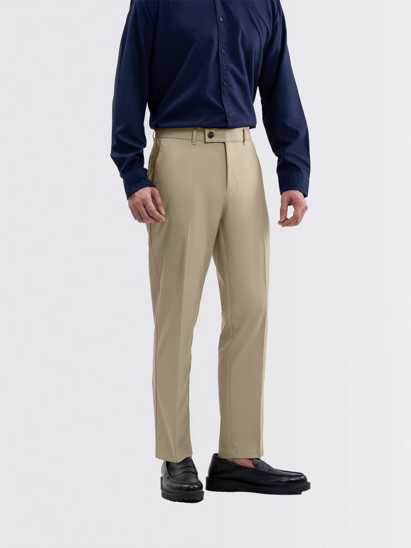 Feather Chino Pants Beige