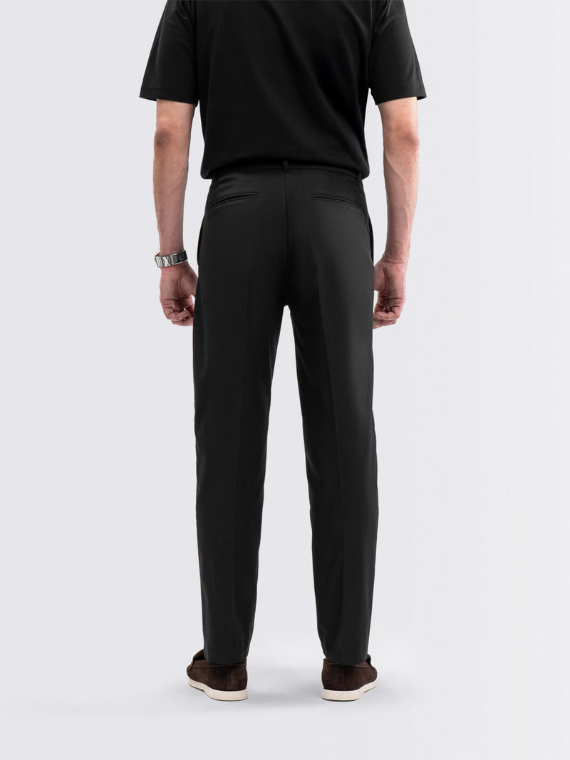 Feather Chino Pants Black