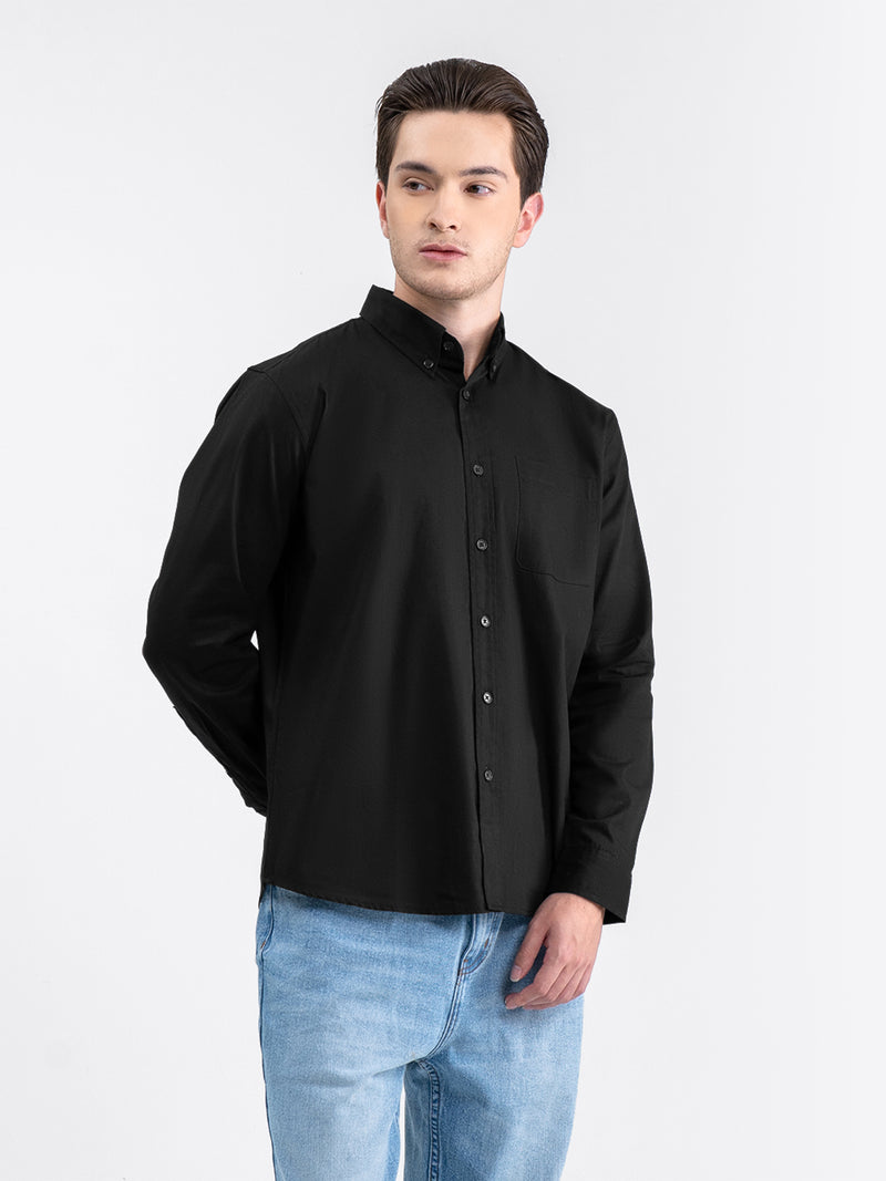 Futon Long Shirt Black