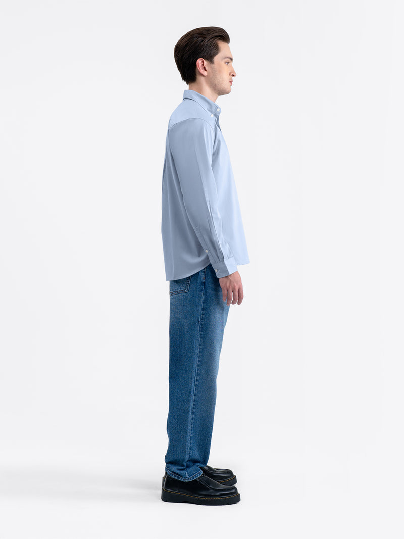 Futon Long Shirt Sky Blue