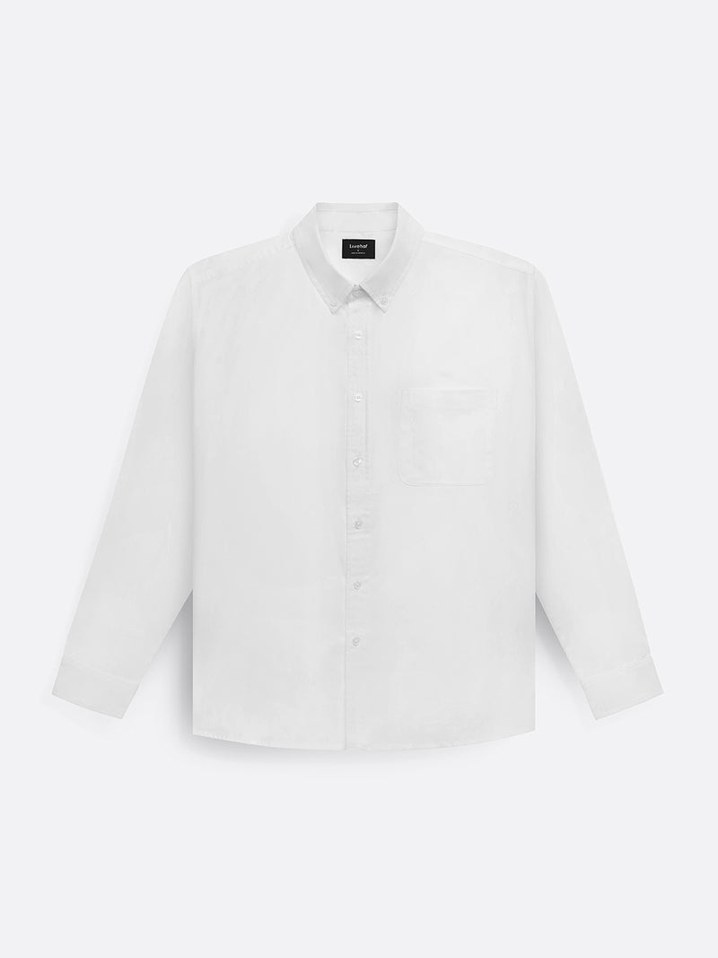 Futon Long Shirt White