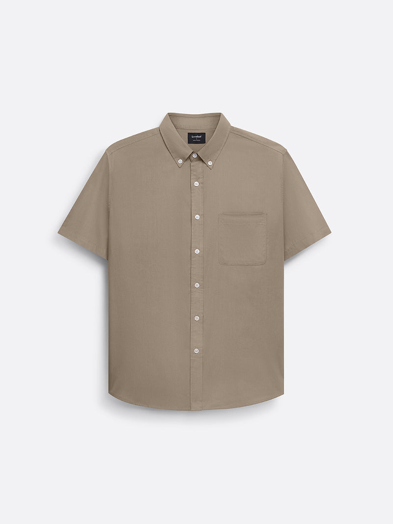 Futon Short Shirt Beige