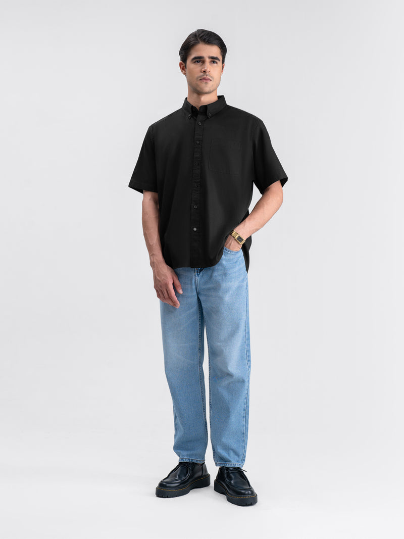 Futon Short Shirt Black