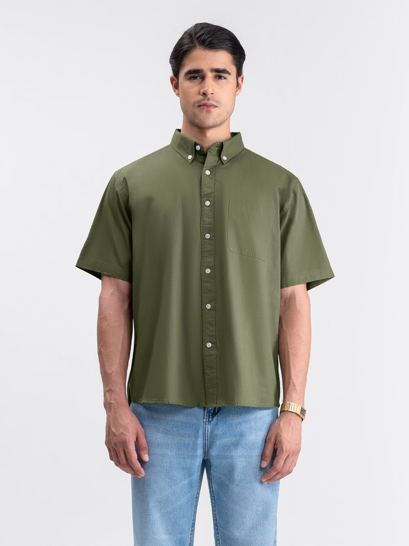 Futon Short Shirt Olive