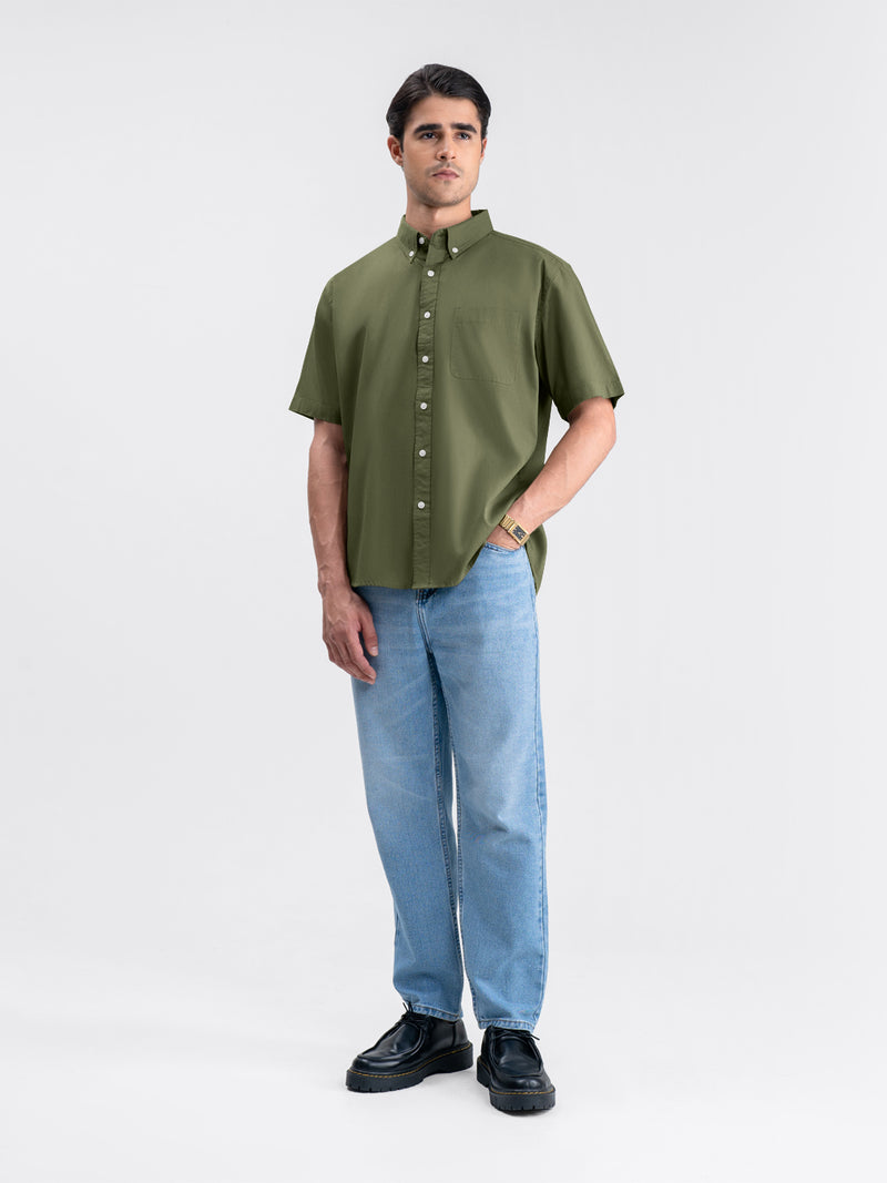 Futon Short Shirt Olive