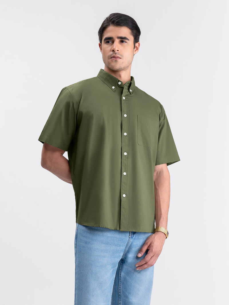 Futon Short Shirt Olive