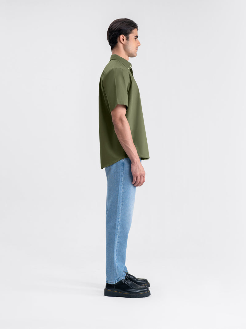 Futon Short Shirt Olive