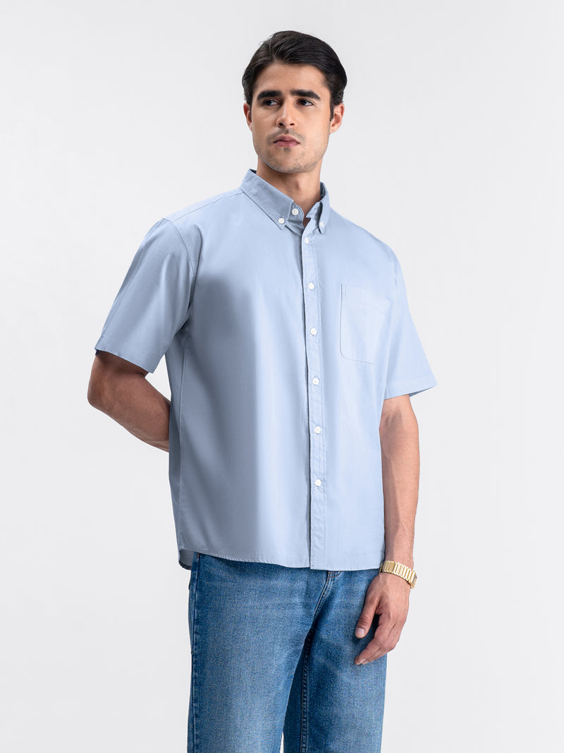 Futon Short Shirt Sky Blue