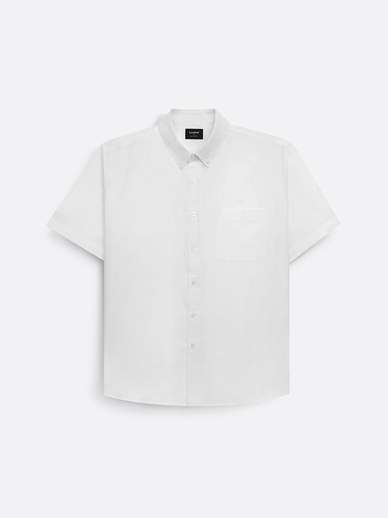 Futon Short Shirt White