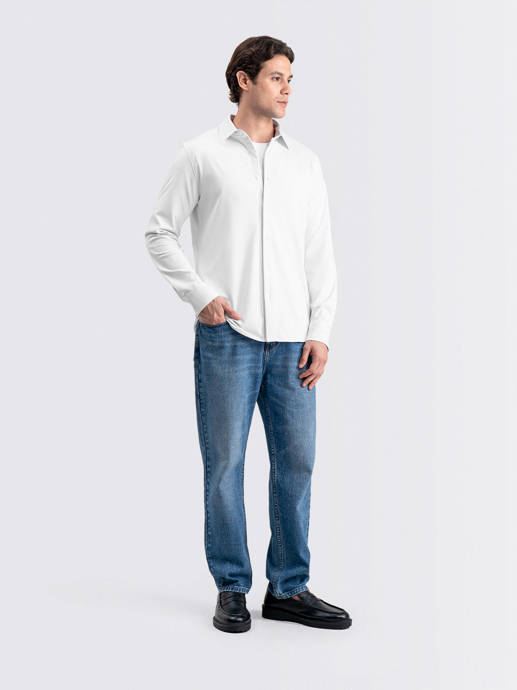 Hydrosleek Long Shirt White