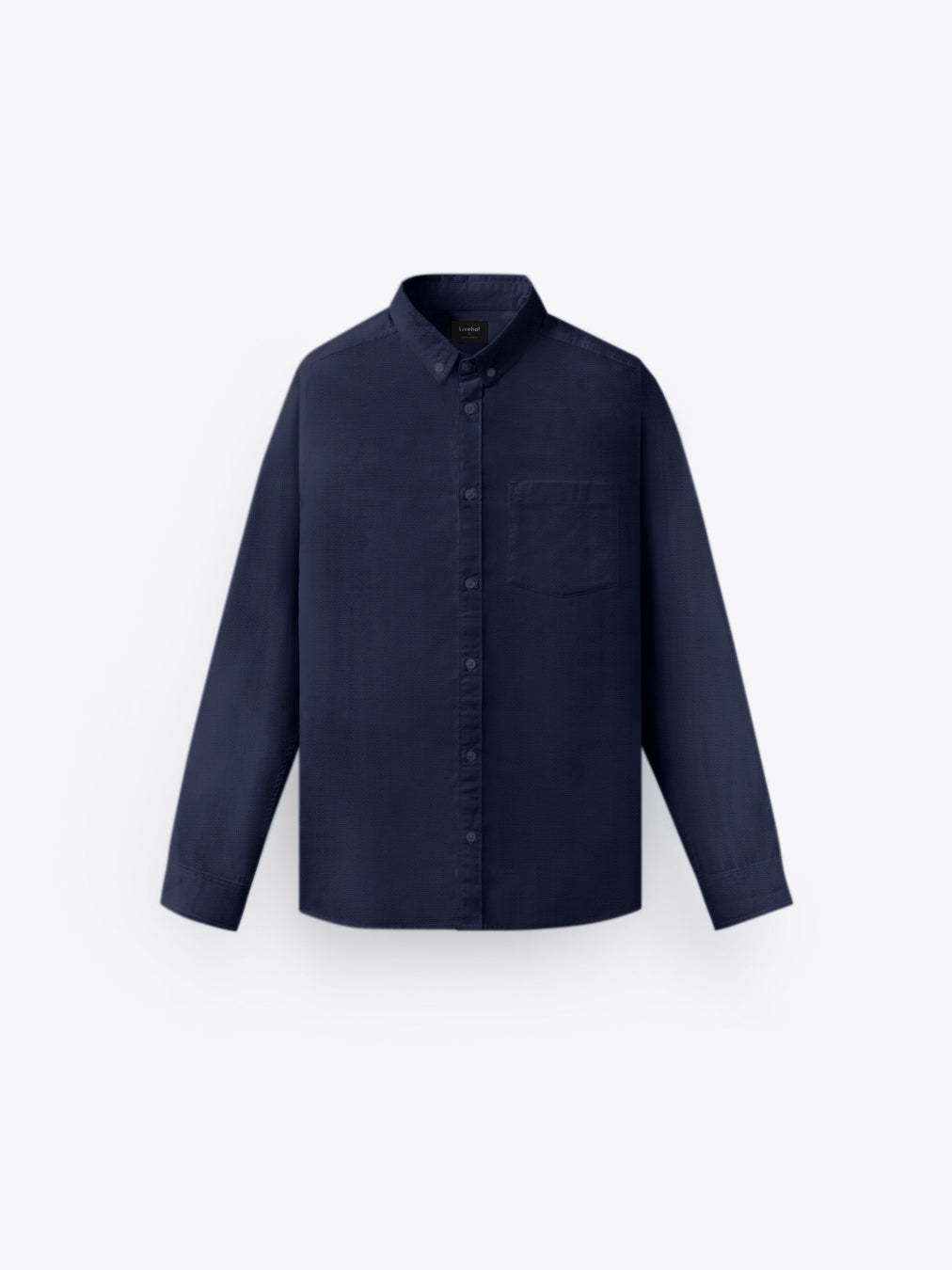 Oxford Long Shirt Midnight Blue