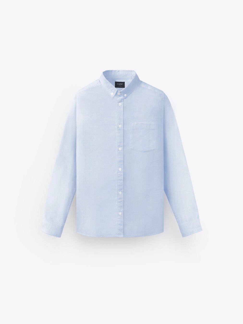 Oxford Long Shirt Sky Blue