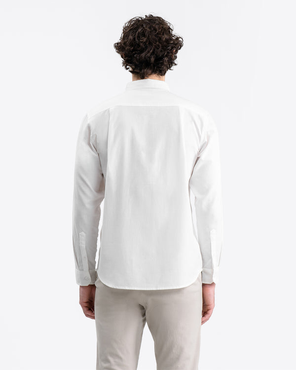 Oxford Long Shirt White