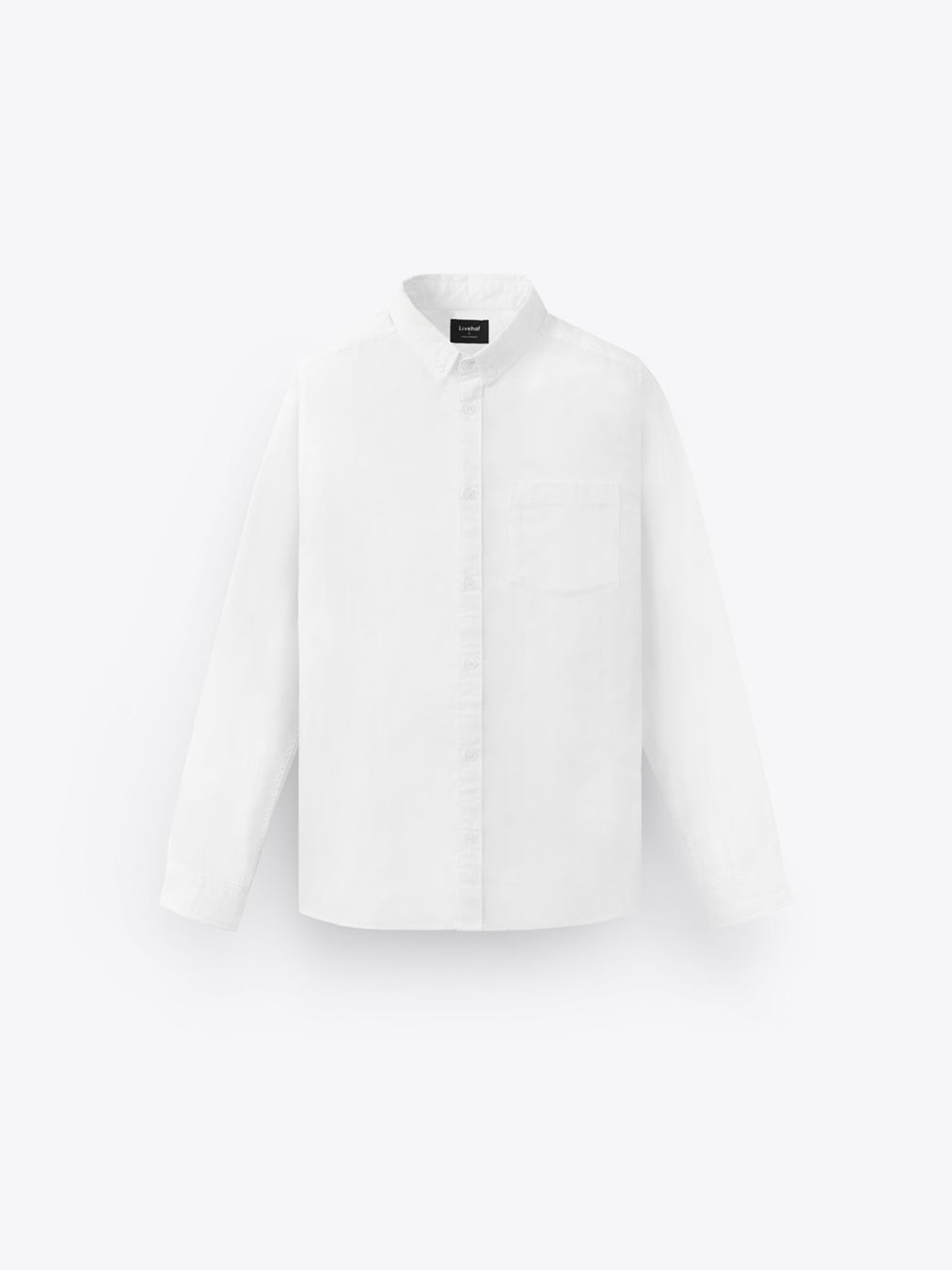 Oxford Long Shirt White