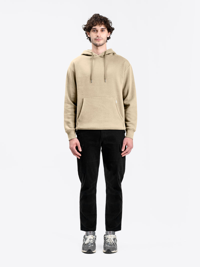 Popover Hoodie Beige