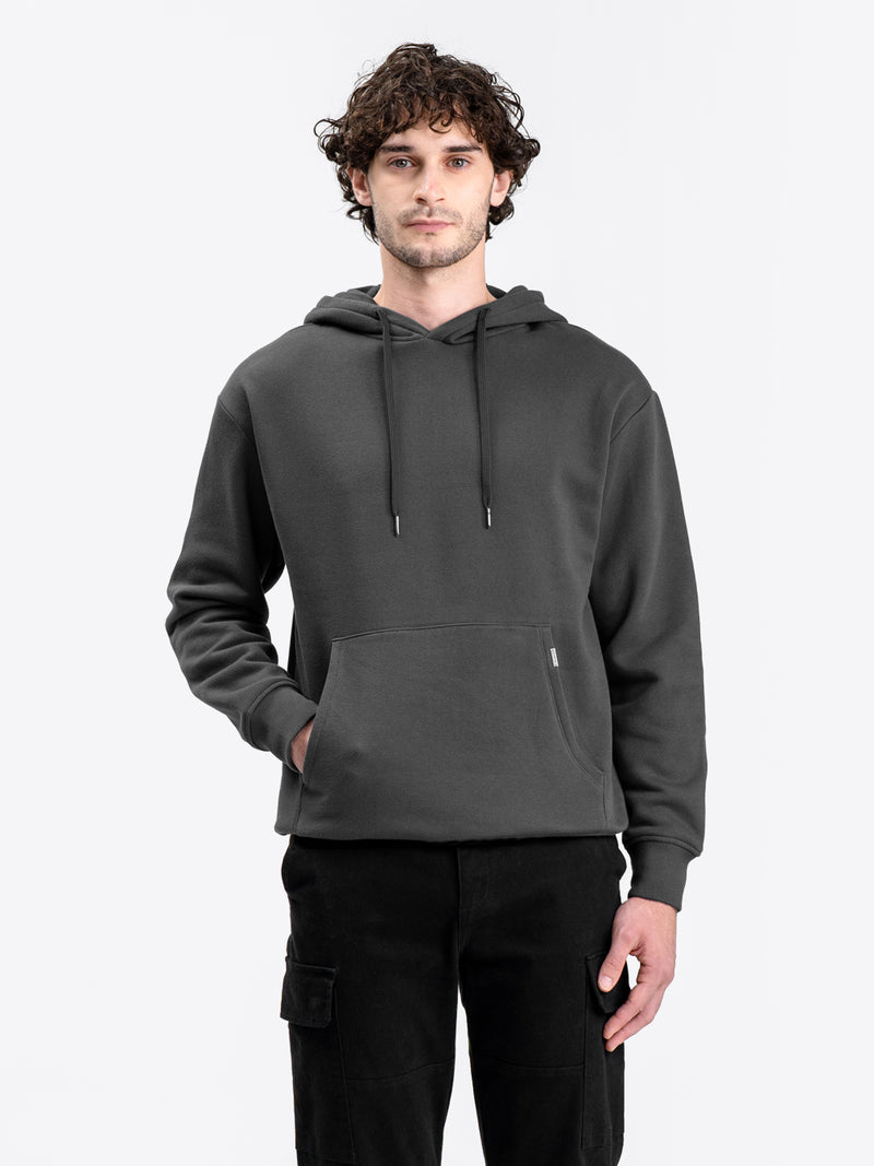 Popover Hoodie Dark Gray