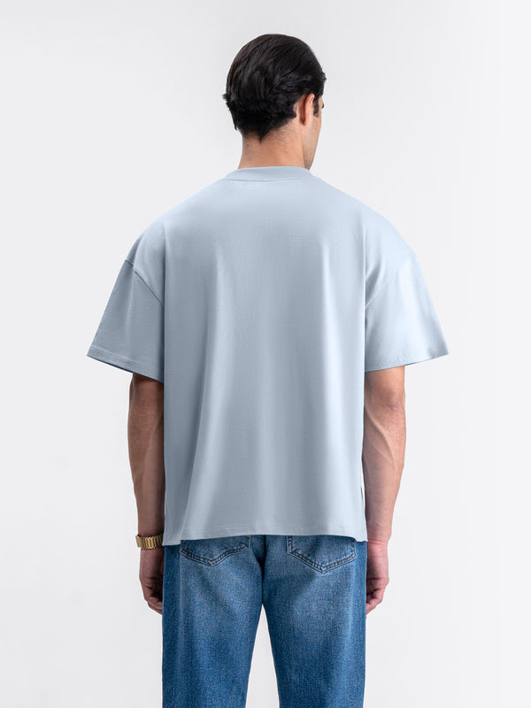 Staple Crop Tee Sky Blue