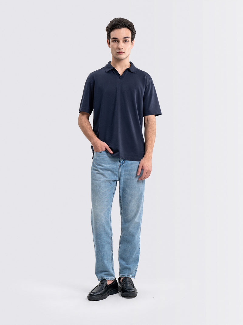 Suave Polo Shirt Navy
