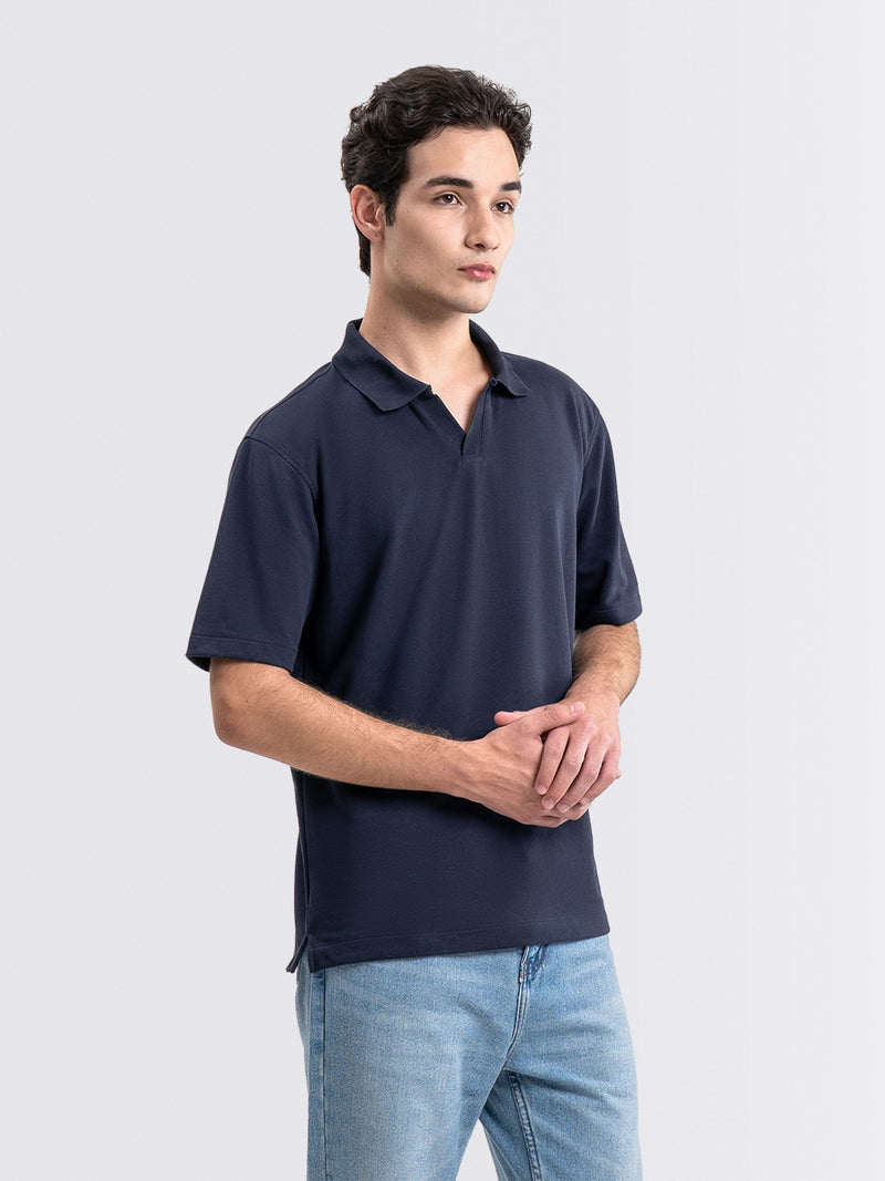 Suave Polo Shirt Navy