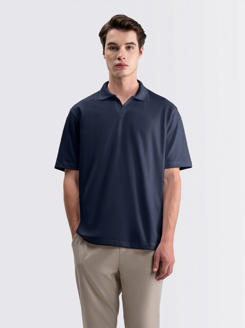 Suave Polo Shirt Navy