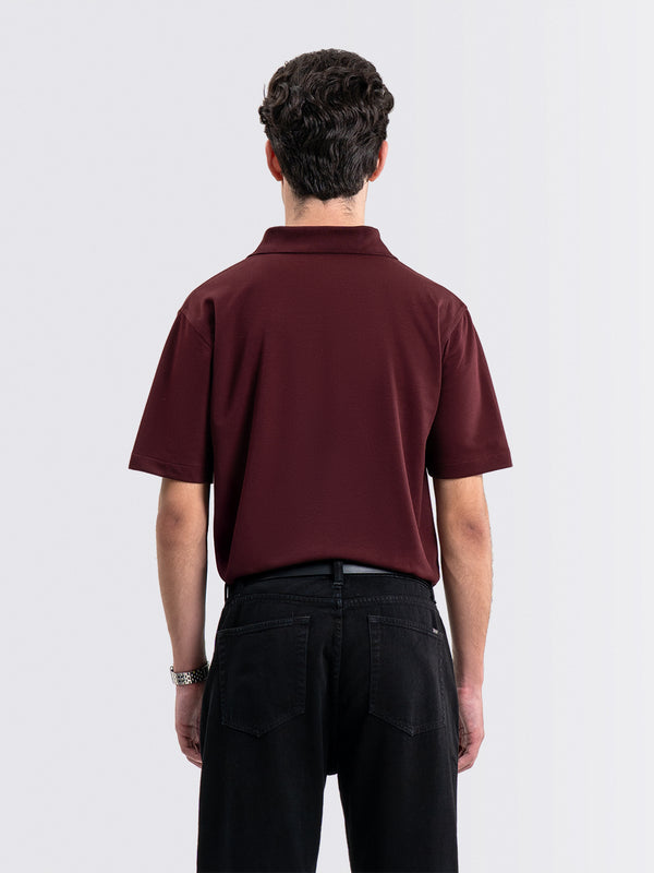Suave Polo Shirt Wine