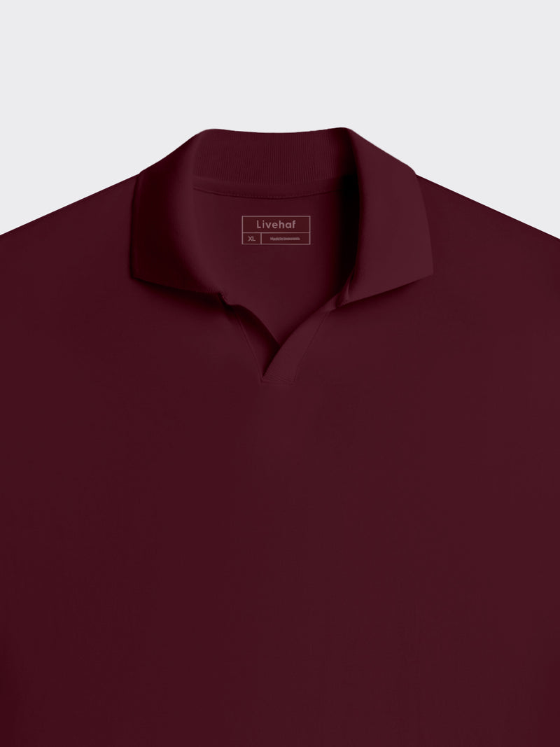 Suave Polo Shirt Wine