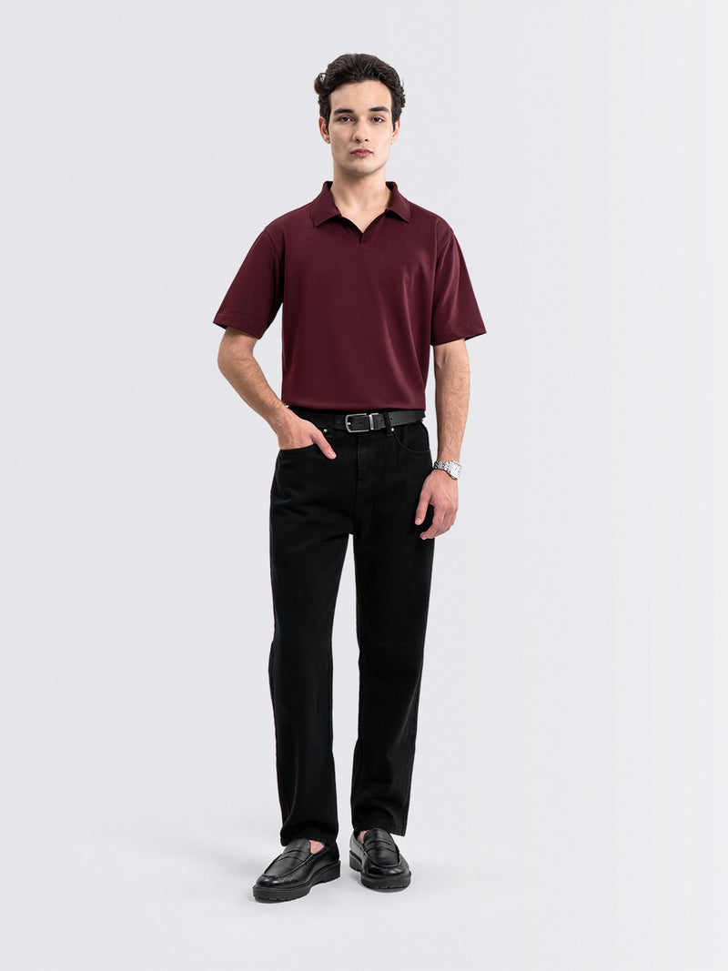 Suave Polo Shirt Wine