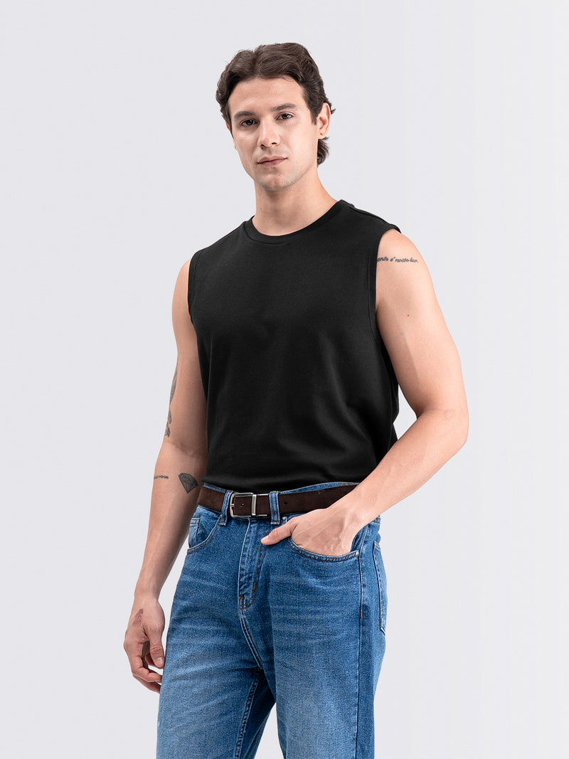 Suave Tank Black