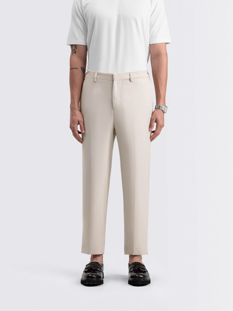 Tailor Ankle Pants Light Cream