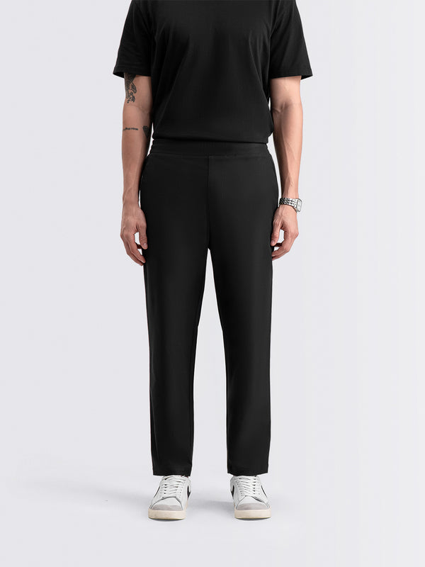 Tapered Flex Pants Black