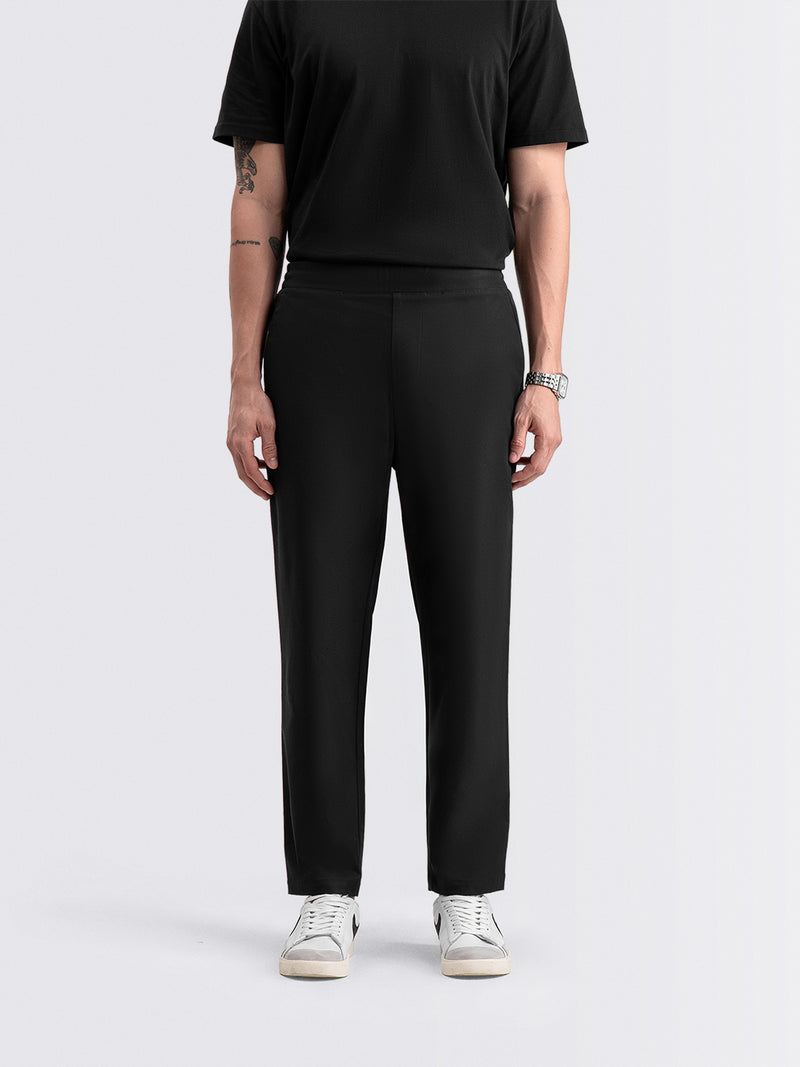 Tapered Flex Pants Black