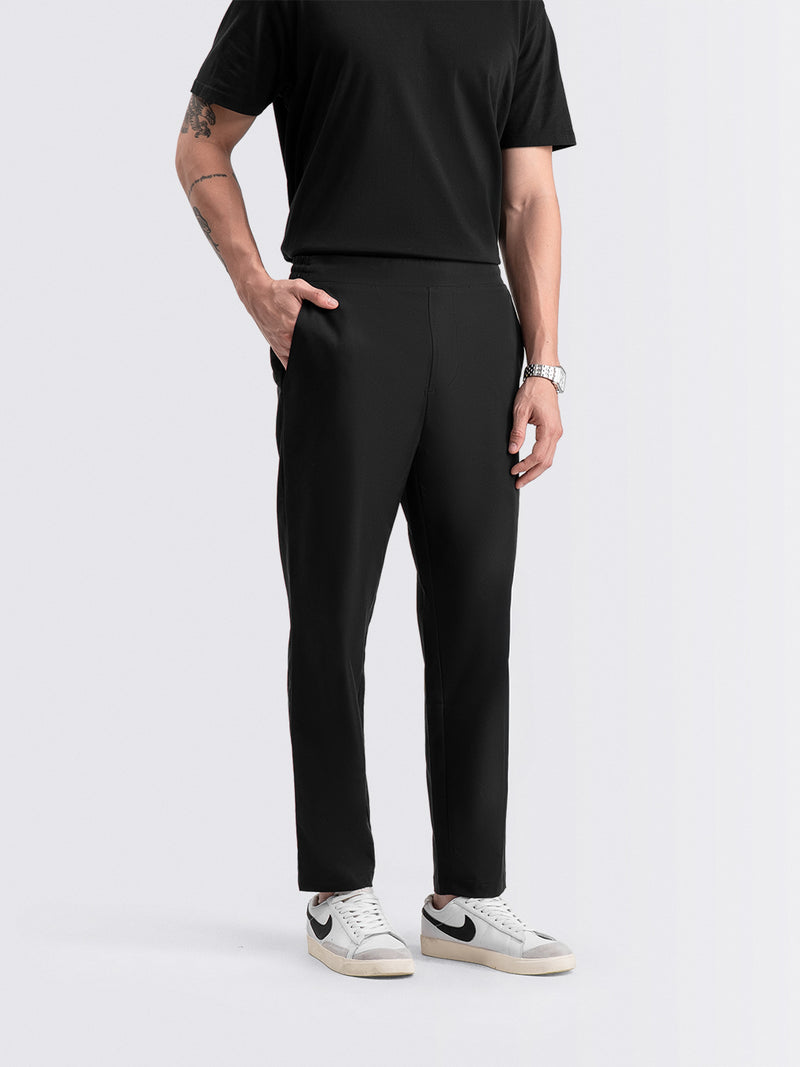 Tapered Flex Pants Black