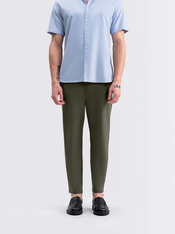 Tapered Flex Pants Dark Olive