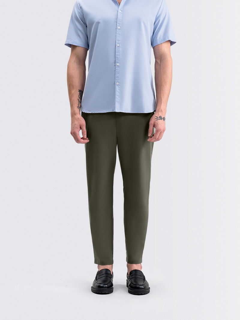 Tapered Flex Pants Dark Olive