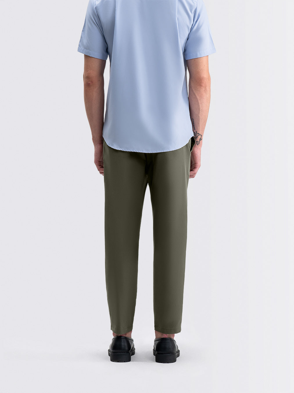 Tapered Flex Pants Dark Olive