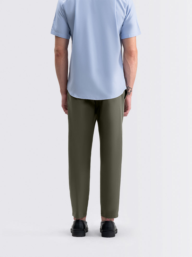 Tapered Flex Pants Dark Olive
